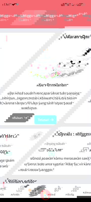 Hpl 17okt tapi belum kontraksi