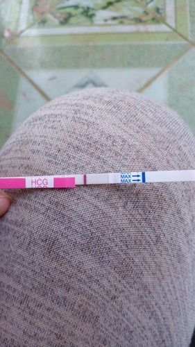 เเบบนี้ท้องไหมค่ะตรวจก่อนประจำเดือนมาค่ะ