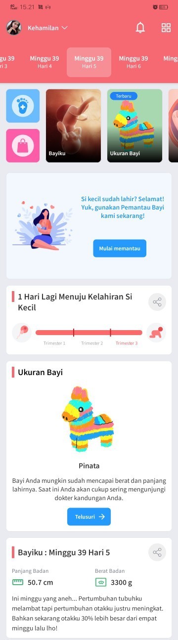 1 hari menuju HPL