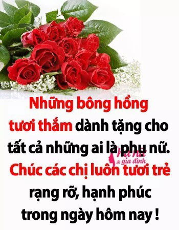 Chúc mừng ngày phụ nữ
