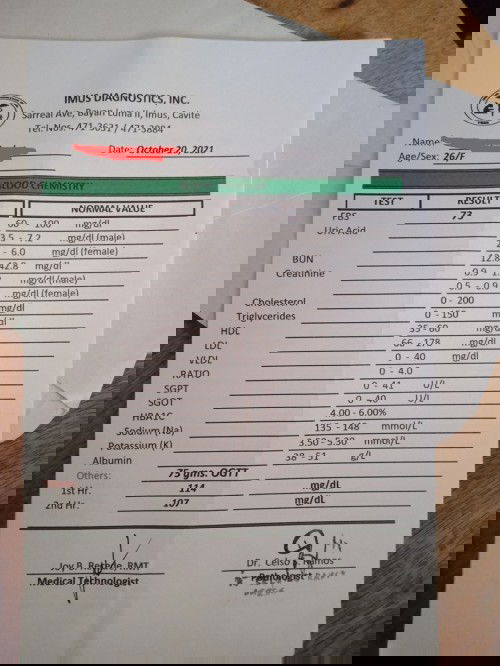 Normal lang po ba result ng ogtt ko? salamat po sa sagot