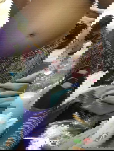 21วีค โดนทักว่าท้องต่ำ