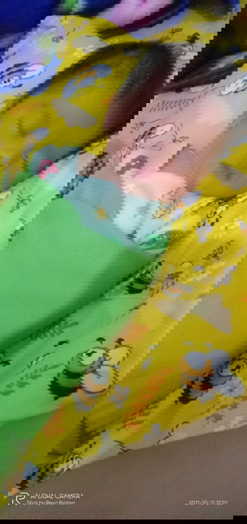 Akhirnya perjuangan q terbayar dg lahir nya si kecil