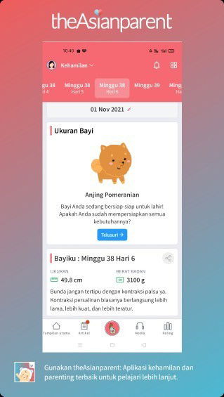 Apakah kontraksi palsu ??