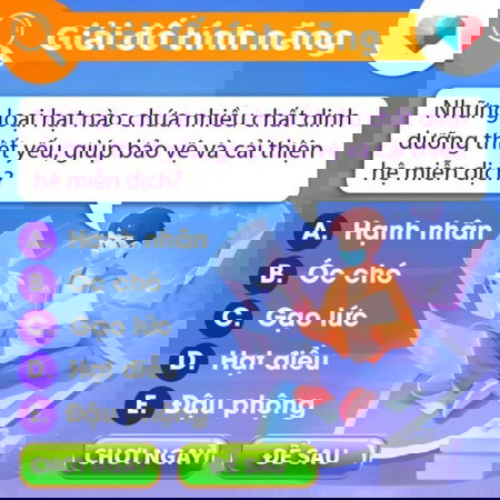 Giải đố tính năng (25/10)