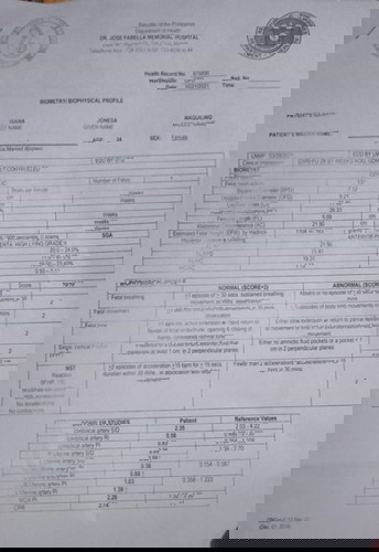 Doppler sino Po marunong bumasa Po nito Ng Alala na Po ako sa baby ko ei .sa 10 pa kase nxt check up