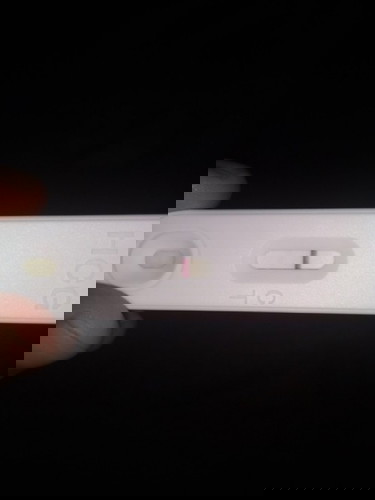 Faint line?