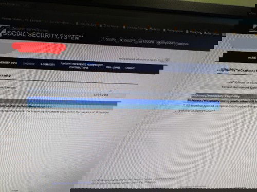 SSS MATERNITY BENEFITS