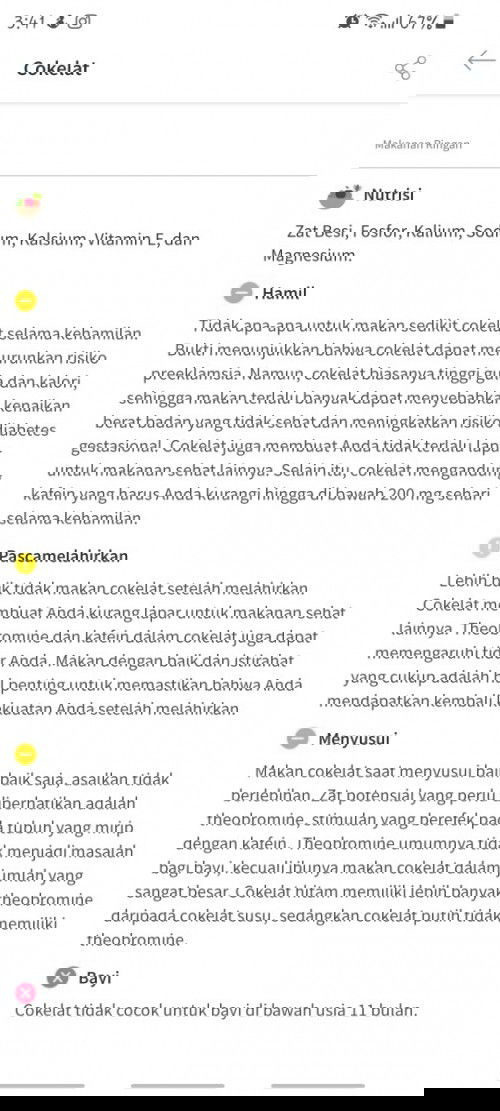 Tiada hari tanpa coklat