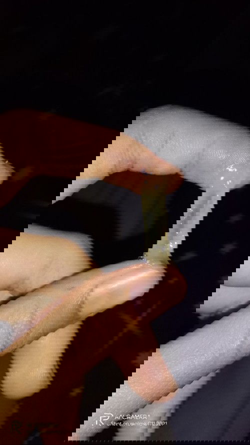 มีมูกใสๆไหลออกมา