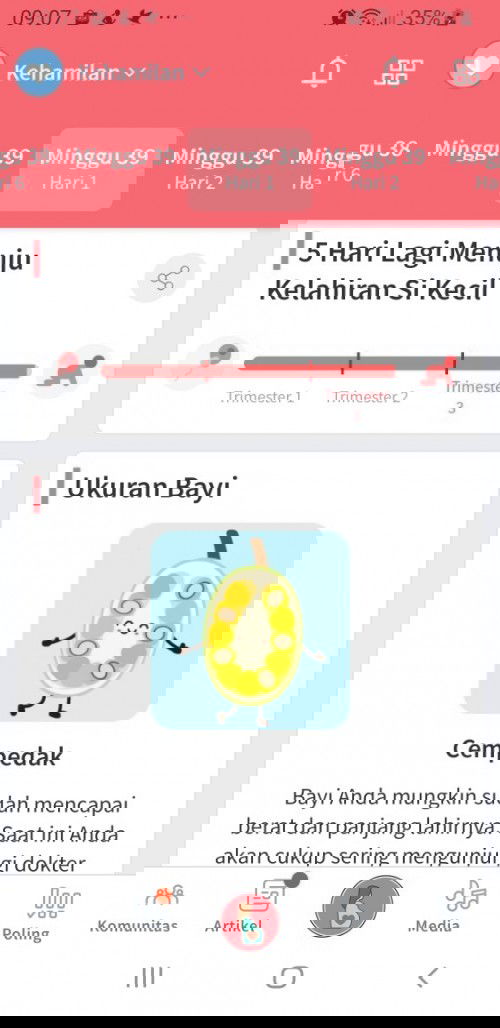 Masih menanti buah hati launching tp jarang mules mules 😥