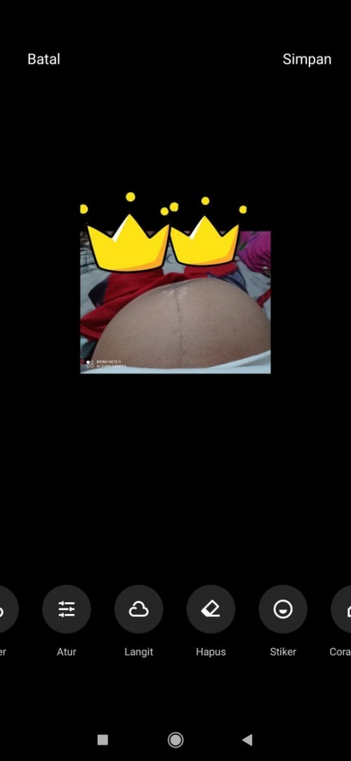 Perut miring 37 week