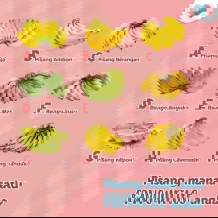 Ada peminat pisang ke sini?