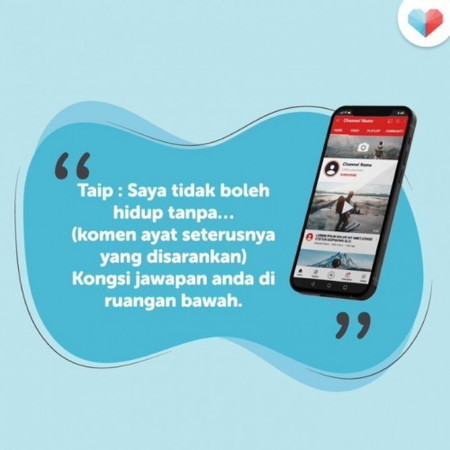 Apa ayat seterusnya di telefon bimbit anda?