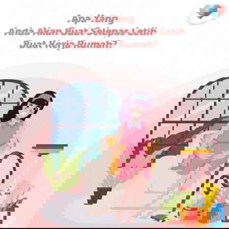 Lepas penat biasanya buat apa ya?