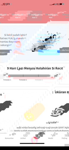 9 hari menuju persalinan