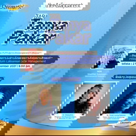 TAP Tanya Pakar - Penjagaan Luka Caesarean Selepas Bersalin