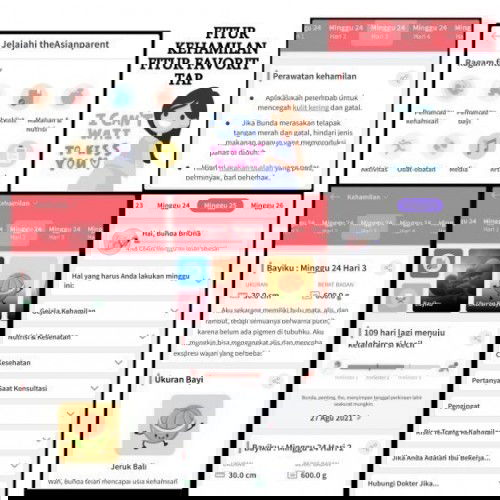 Fitur Kehamilan- Fitur Favorit TAP