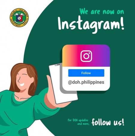 Department of Health now on Instagram!