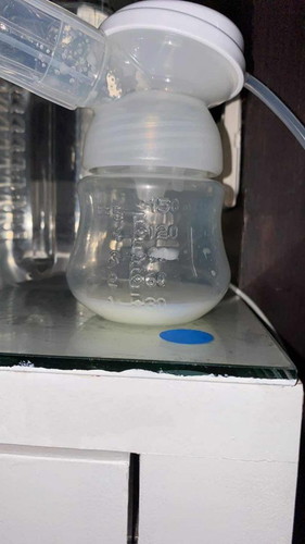 ลองใช้ที่ปั๊มนมแบบคันโยก