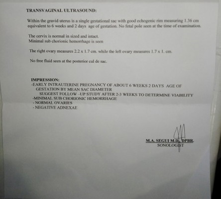 No heartbeat si baby tapos may hemorrhage po aq
