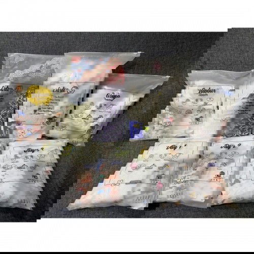 Plastic Ziplock untuk ibu bersalin bawa barang2 ke Hospital