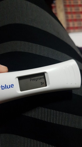 Hai nak tanya, saya cek clear blue pregnant 3+ . Maksudnya berapa minggu dah ye?