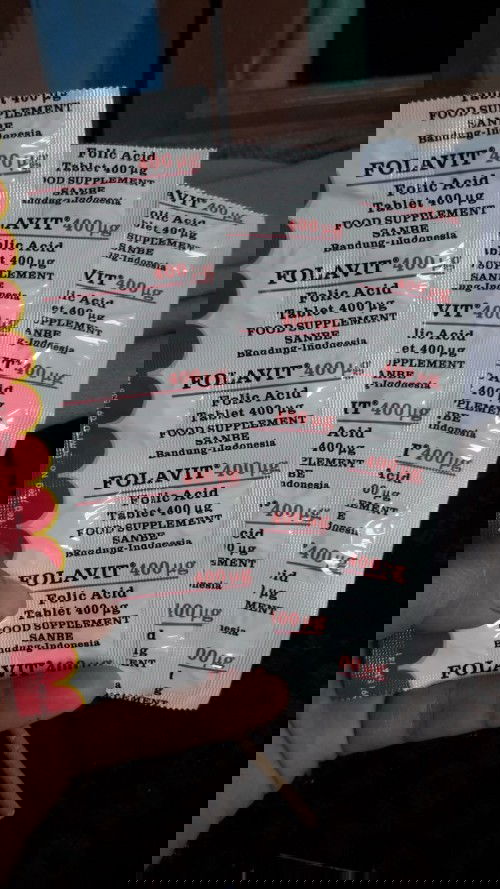 Aturan minum folavit