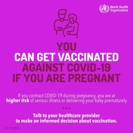 Pregnant can be vaccinated against COVID-19