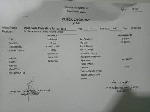 Finally, cephalic na si baby. Pero may UTI naman meee😢