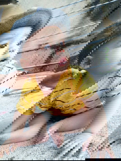 bingung binggung kasian baby masih kecil full asiii