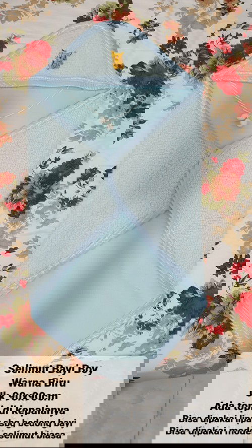 Selimut Topi Baby Preloved