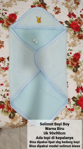 Selimut Topi Baby Preloved