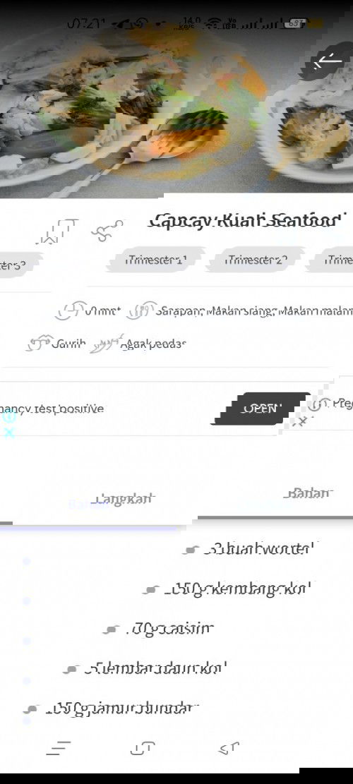Selamat hari ayah...buat mu ayah dari anak2 Khu ini lah makanan kesukaan dia