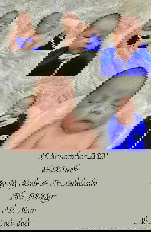 Telah lahir bayi mungil