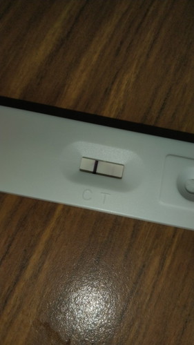 Is there a faint line?