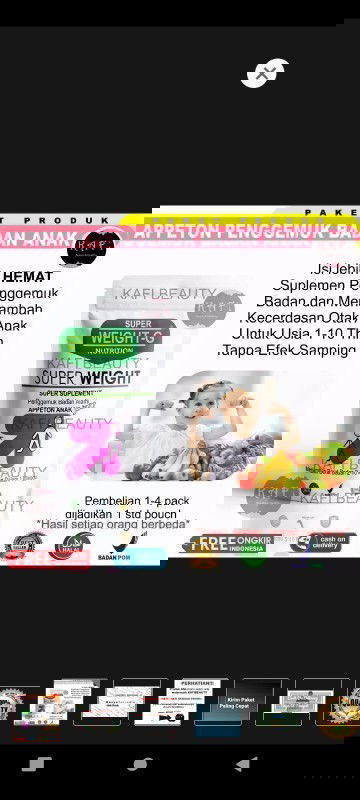 Amankah ? Super wheight - G junior