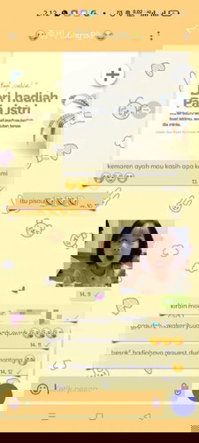 Hadiah dari suami tercinta