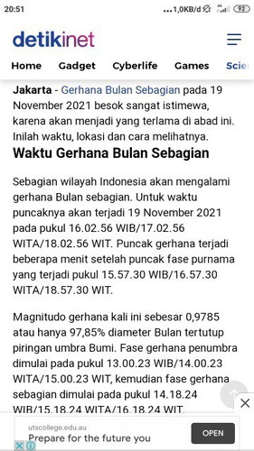 Gerhana bulan