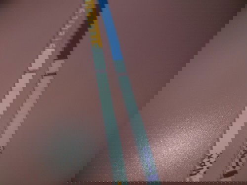 Tespek samar, belum telat haid h-5