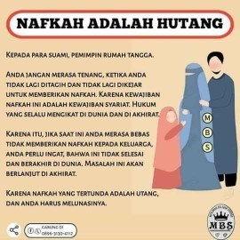 NAFKAH ADALAH HUTANG