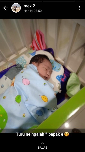 Alhamdulillah lahir anak pertama hpl tgl 22 november 2021 kemaren tgl 17 november 2021 udah lahir