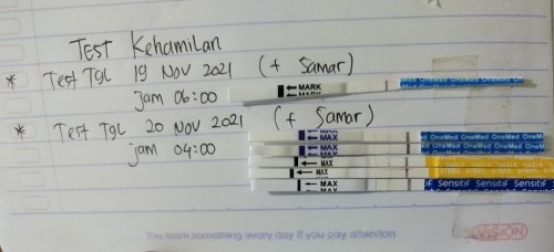 Uji test pack berbagai merk
