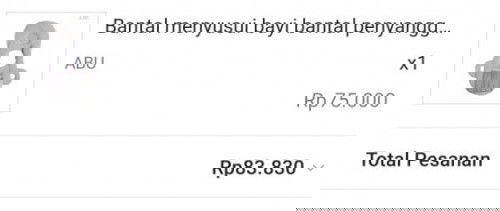 Jual Bantal botol susu bayi