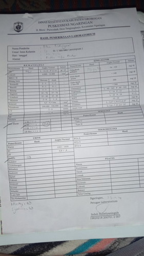 Tes labboratorium dan tes urine