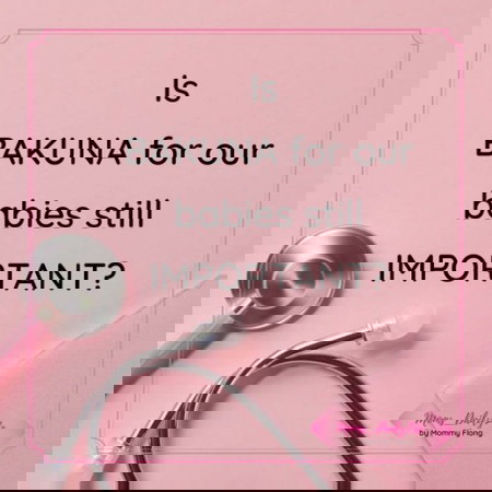 Importante pa ba ang bakuna for the babies?