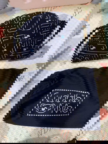 JUAL Gendongan SSC M-SHAPE CUDDLEME ULTIMO MOTIF PACMAN BLACK