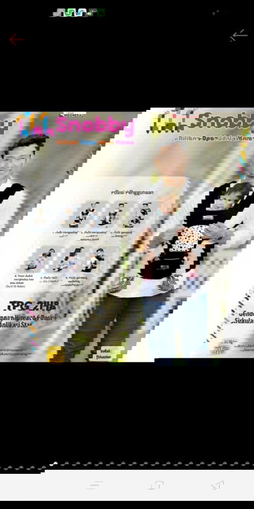 Gendongan untuk bayi 4 bulan