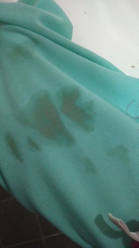 Keluar cecair coklat tanda bersalin ka ?
