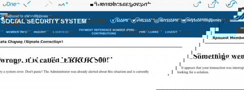SSS and PhilHealth Change Status